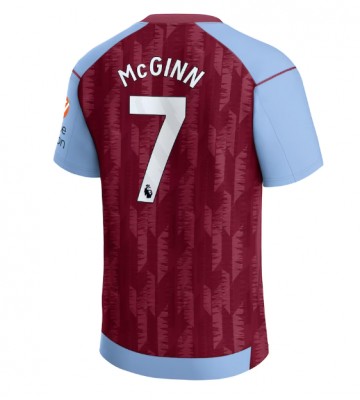 Aston Villa John McGinn #7 Primera Equipación 2023-24 Manga Corta